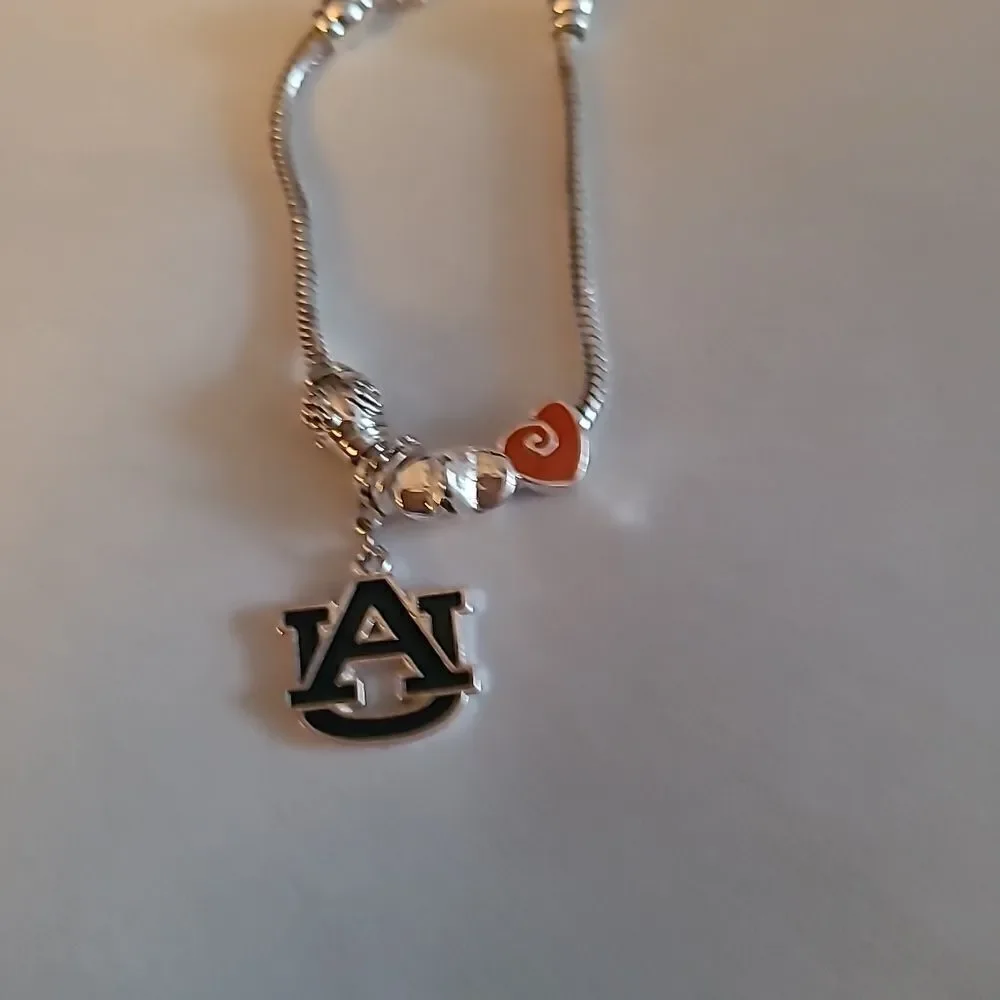 University of Auburn Charm Bracelet